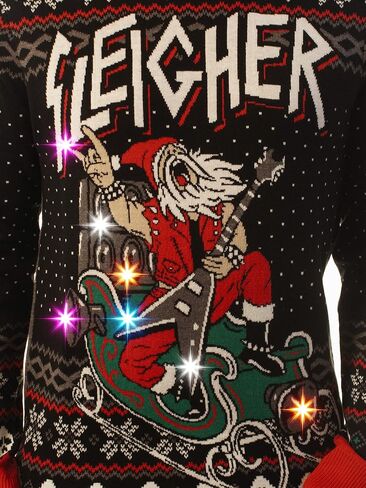 Ugly Christmas Party Knitted Ugly Christmas Sweater for Men and Women - Funny Santa in Saudi Arabia