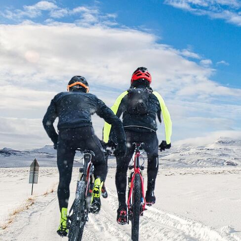 Men's Cycling Pants Padded Thermal Windproof Bike Bicycle Tight Trousers Pockets in Saudi Arabia