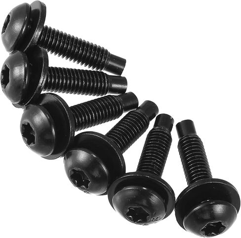 Hard Top Torx Screws Bolts for Jeep Wrangler 2007-2018 Extra Long Automotive Replacement Bolts Stainless Steel Black 6pcs Durable Material in Saudi Arabia