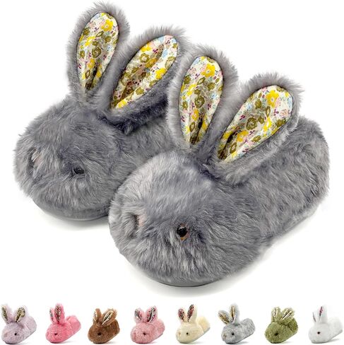 شباشب للأطفال الصغار من البنات والأولاد والأطفال على شكل أرنب شباشب منزلية شتوية لطيفة على شكل أرنب شباشب دافئة ناعمة من القطيفة شبشب غامض داخلي غير قابل للانزلاق شباشب على شكل حيوانات كرتونية in Kuwait