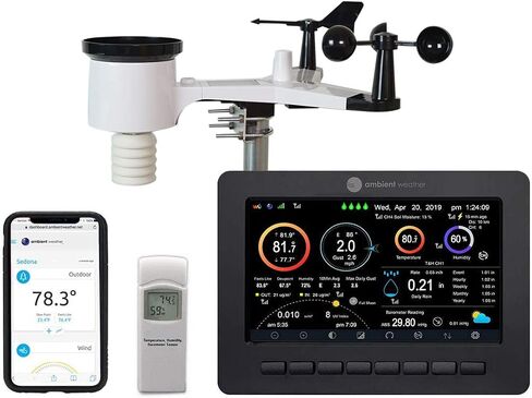 Ambient Weather WS-2000 Smart Weather Station with WiFi Remote Monitoring and Alerts in Kuwait