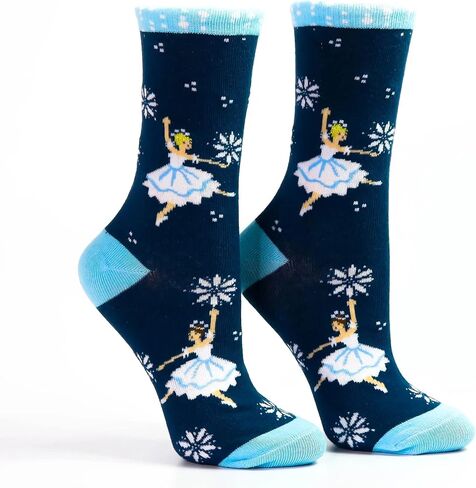 Nutcracker Ballet Gifts, Novelty Crew Socks for Kids, Girls and Boys, Fun Cute Funky Childrens Cozy Warm Comfy Winter Socks in Saudi Arabia