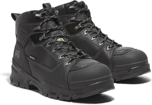 Timberland PRO Men's 6 Inch Safety Puncture Resistant CSA, Endurance EV 6-Inch Waterproof Composite Toe Work Shoe Black in Saudi Arabia