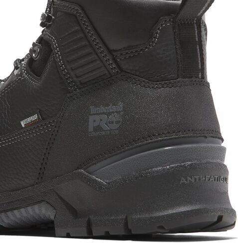 Timberland PRO Men's 6 Inch Safety Puncture Resistant CSA, Endurance EV 6-Inch Waterproof Composite Toe Work Shoe Black in Saudi Arabia