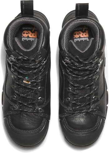 Timberland PRO Men's 6 Inch Safety Puncture Resistant CSA, Endurance EV 6-Inch Waterproof Composite Toe Work Shoe Black in Saudi Arabia