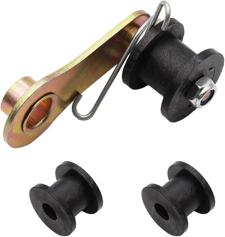 شداد سلسلة، PRO BAT، شداد بكرة سلسلة شديدة التحمل مع زنبرك وثلاث بكرات متوافقة مع دراجة صغيرة 110cc 125cc 140cc Dirt Pit Mini، ATV والدراجات النارية in Kuwait