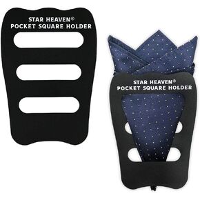 Pocket Squares Holder For Men, Best Accessories for Suits, Tuxedos,Vests and Dinner Jackets, 1Pack Assorted. …