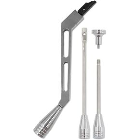 Billet Polished Aluminum Shifter Lever Turn Signal Hazard Tilt Kit for GM Column 1967-1994 Chevy Chevrolet Buick Oldsmobile Pontiac and Cadillac