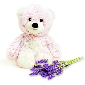 Warmies Bobcat Heatable and Coolable Weighted Stuffed Animal Plush - Comforting Lavender Aromatherapy Animal Toys