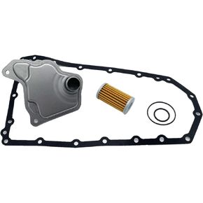 JF019E RE0F10J Transmission Filter Oil Pan Gasket Kit Compatible with Nissan 2012-2021 Altima Juke Maxima Murano Pathfinder Quest Rogue Sport 1.6L 2.0L 2.5L 3.5L 3.5L Replaces 31728-29X0D 31726-3JX0A