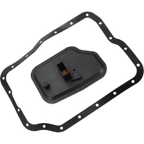 No.FNC121500A/6E5Z7B155A Automatic Transmission Filter Kit with Gasket for Mazda CX-7 2010-2012 Transmission Oil Filter Set Plastic Rubber 1 Set Black