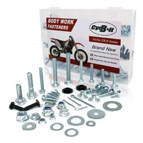 250PCS Body Work Bolt Kit Fit for CR250R CR85R CR80R CR60R CR500R CR125R Off-Road Bike Body Engine Fender Fasteners Bolts Set
