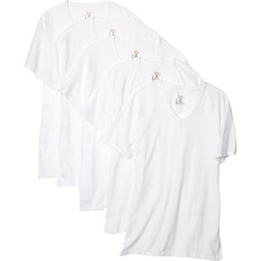 Hanes Men's 5-Pack Comfortsoft V-Neck Tee
