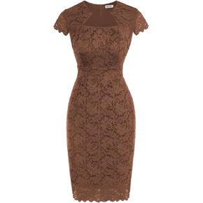 GRACE KARIN Cocktail Dress for Women Cap Sleeve Lace Dress for Wedding Guest Business Casual Dresses in Kuwait