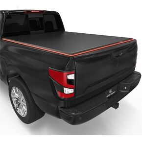 YITAMOTOR Hard Tri-Fold Truck Bed Tonneau Cover Compatible with 2005-2025 Nissan Frontier(NO México) 5 ft Bed