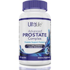 Advanced Saw Palmetto Prostate Supplement for Men w/Beta Sitosterol + #1 Rated Best Health Formula to Reduce Urge for Frequent Urination, DHT Blocker, Improve Sleep, Performance- 90 Capsules