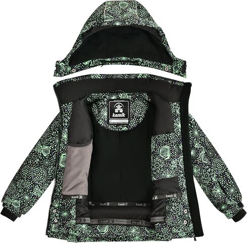 Kamik Girls' Whimsy Insulated Jacket (Toddler/Little Big Kid) in Saudi Arabia