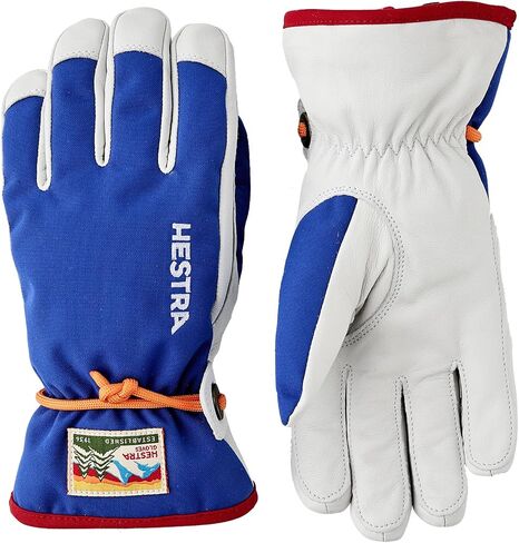 Hestra Unisex Wakayama Jr 5-Finger Glove, (Youth 3-7yrs) Insulated, Waterproof Alpine Ski & Snowboarding Gloves, Boys & Girls in Kuwait