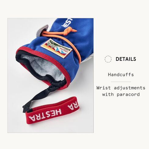 Hestra Unisex Wakayama Jr 5-Finger Glove, (Youth 3-7yrs) Insulated, Waterproof Alpine Ski & Snowboarding Gloves, Boys & Girls in Kuwait