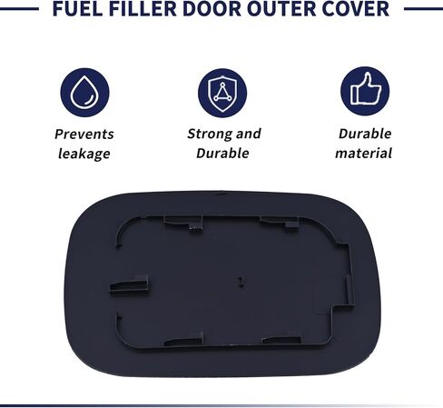 Fuel Filler Door Outer Cover 5LW29GW7AB 5MG24LAUAA Compatible with Jeep Grand Cherokee 2014-2022 Dodge Durango 2014-2020 Gas Tank Cap Cover in Saudi Arabia