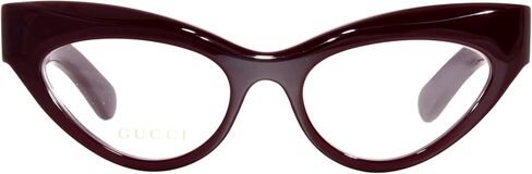 غوتشي GG1295O 002 نظارة طبية نسائية حمراء كاملة الحواف عين القطة 53 ملم in Kuwait