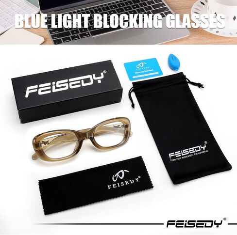 FEISEDY الرجعية البيضاوي الضوء الأزرق حجب النظارات للنساء الطالب الذي يذاكر كثيرا وهمية نظارات Y2k إطار نظارات شمسية صغيرة B0229 in Saudi Arabia
