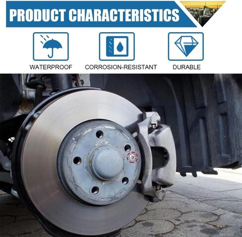 8PCS Stainless Steel Brake Disc Rotor Screws, Brake Rotor Bolt, Retaining Screws for Front and Rear, 93600-06014-0H Car Hardware Bolts Screw Kit Compatible with Honda Acura (8PCS) in Saudi Arabia