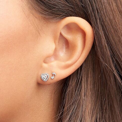 Pandora Elevated Heart, Clear CZ in Saudi Arabia