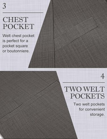 Men's Linen Casual Blazer Sport Coats Dress One Button Formal Classic Suit Jacket Business Blazer Wedding Party Jacket in Saudi Arabia