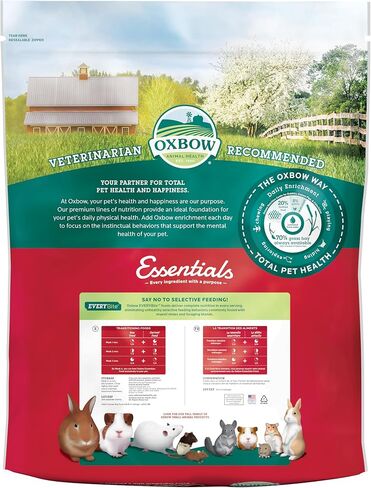 Oxbow Essentials Young Guinea Pig Food - All Natural Guinea Pig Pellets - 5 lb. in Saudi Arabia