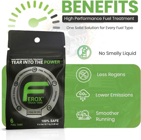 Emissions System Cleaning Pack of 10 Tablet | Fuel Additives and Injector Cleaner - Increase Fuel Mileage | Increases Horsepower and Fuel Stabilizer 1 x 20 GAL / 1 x 80L in Saudi Arabia
