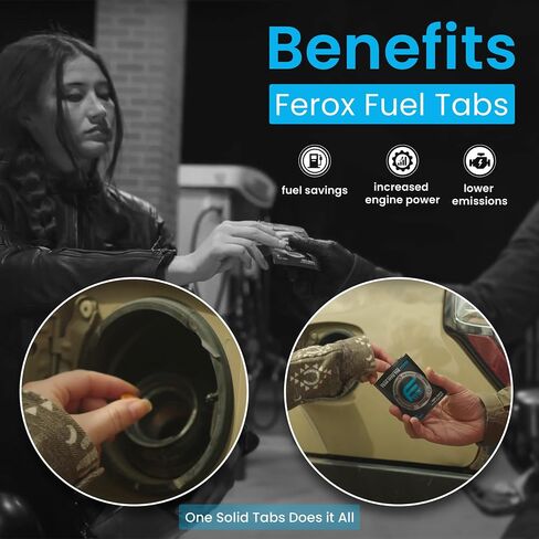 Emissions System Cleaning Pack of 10 Tablet | Fuel Additives and Injector Cleaner - Increase Fuel Mileage | Increases Horsepower and Fuel Stabilizer 1 x 20 GAL / 1 x 80L in Saudi Arabia