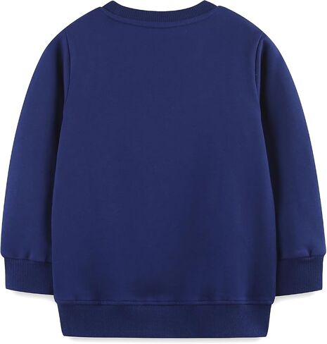 Toddler Boys Sweatshirt Round Neck Cotton Long Sleeve Sweatshirt 2-7T in Saudi Arabia