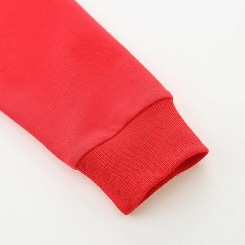 سويت شيرت للأطفال الصغار برقبة دائرية من القطن بأكمام طويلة 2-7T in Kuwait