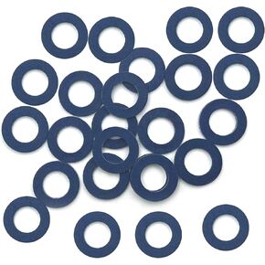 24PCS Oil Drain Plug Gaskets, 90430-12031 Oil Drain Plug Gasket, Compatible with Toyota Accessories, Crush Washer Oil Drain Plug
