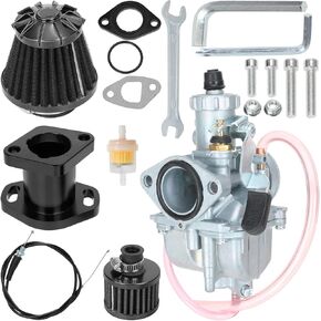 YOXUFA VM22 Carburetor for Predator 212cc for Predator 224cc Coleman CT200U CT200U-EX BT200X KT196 Baja Warrior MB200 196cc 200cc 6.5hp Mini Bike Go Kart Parts