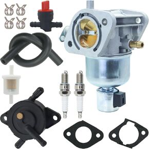 15004-0986 Carburetor Fits For Kawasaki FS651V FR651V FS730V FR730V FS691V FR691V Replaces for 15004-0984 15004-0985 15004-0826 15004-0828 15004-7052 15004-7062 with 49040-0770 Fuel pump