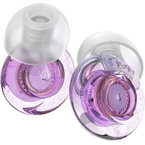 Ear Plugs for Concerts, 2 Pack High Fidelity Ear Plugs, Reusable Silicone Earplugs for Concert, Rave, Work, Musicians, 5 Pair Ear Tips in S/M/L, 18-25 dB Concert Ear Plugs for Noise Cancelling(Blue) in Kuwait