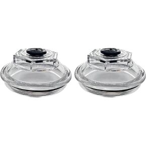21-36 Oil Caps Bath Dust 2 PCS K71-148-00 Replacement for Dexter 9k-10K General Duty Axles 1989-2009 10K HD 12K 15K 4.0" Threads Trailer Axle Plastic Screw-on Oil Cap Kit with Rubber Plugs (2) (2)