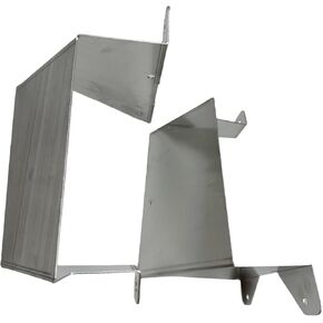 Aluminum Radiatoer Air Duct Scoops Compatible with HONDA TRX 250R 1986-1989, BCD-MH45