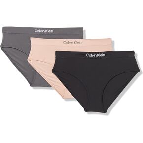 Calvin Klein Women's Curve Micro Stretch Hipster Panties, 3 Pack