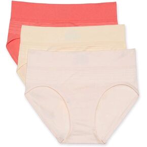 Warner's Women's Blissful Benefits Dig-Free Seamless Hipster 3-Pack Ru7323w