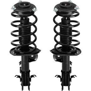 Front Strut Shock Assembly w/Coil Spring Compatible with Nissan Sentra 2014-2019, Replace 172947 172948, Left & Right, 2PCS