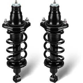 Rear Pair Struts Assembly w/Coil Spring Shock Absorber Fit for Honda Civic 2001-2005 Excludes SI/SIR Models, for Acura EL 2001-2003, Replace for 171340R 171340L