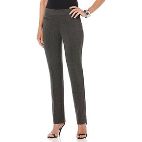 Rafaella Women's Petite Slim Comfort Fit Ponte Dress Pants (Sizes 4-14)