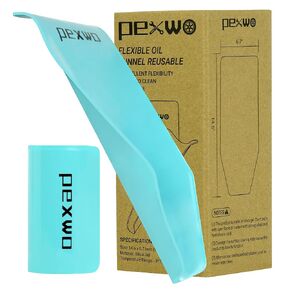 Flexible Oil Funnel Reusable, Oil Change Draining Tool Spill-Free, Form a Funnel, Folding Funnel, Flexible Drain Tool, Flexible Funnel for Oil Draining and Oil Filling