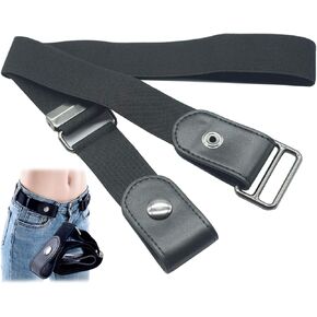 Nylon Elastic Belts，Causaul Fashion Lazy Belt With Adjustable Buckle
