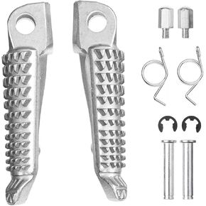 Motorcycle Footpegs Front Footrest Foot Peg Fit for ZX6R ZX10R 650R Z750 / Z750S ER-6N / ER-6F / ER6