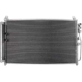 TRQ Air Conditioning A/C Condenser Compatible with 2016-2022 INFINITI Q50 2017-2022 Q60