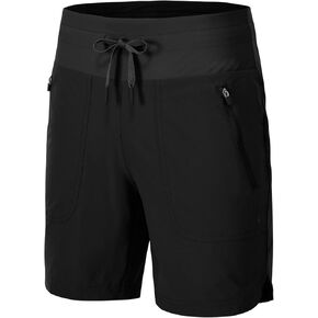 Rdruko Women's Swim Board Shorts with Liner 7" High Waisted UPF 50+ Beach Trunks Shorts